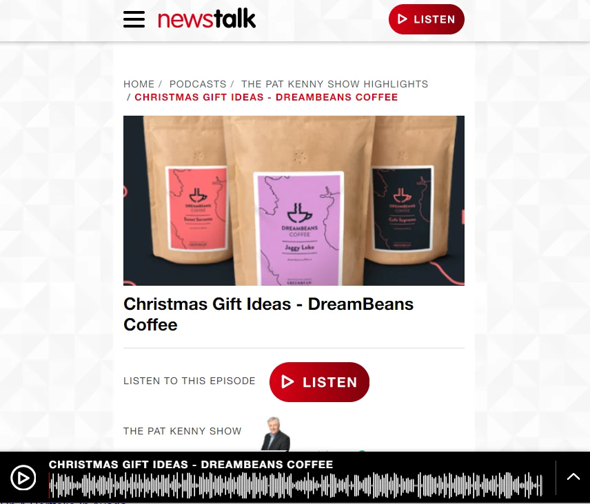 Pat McArdle interview Newstalk