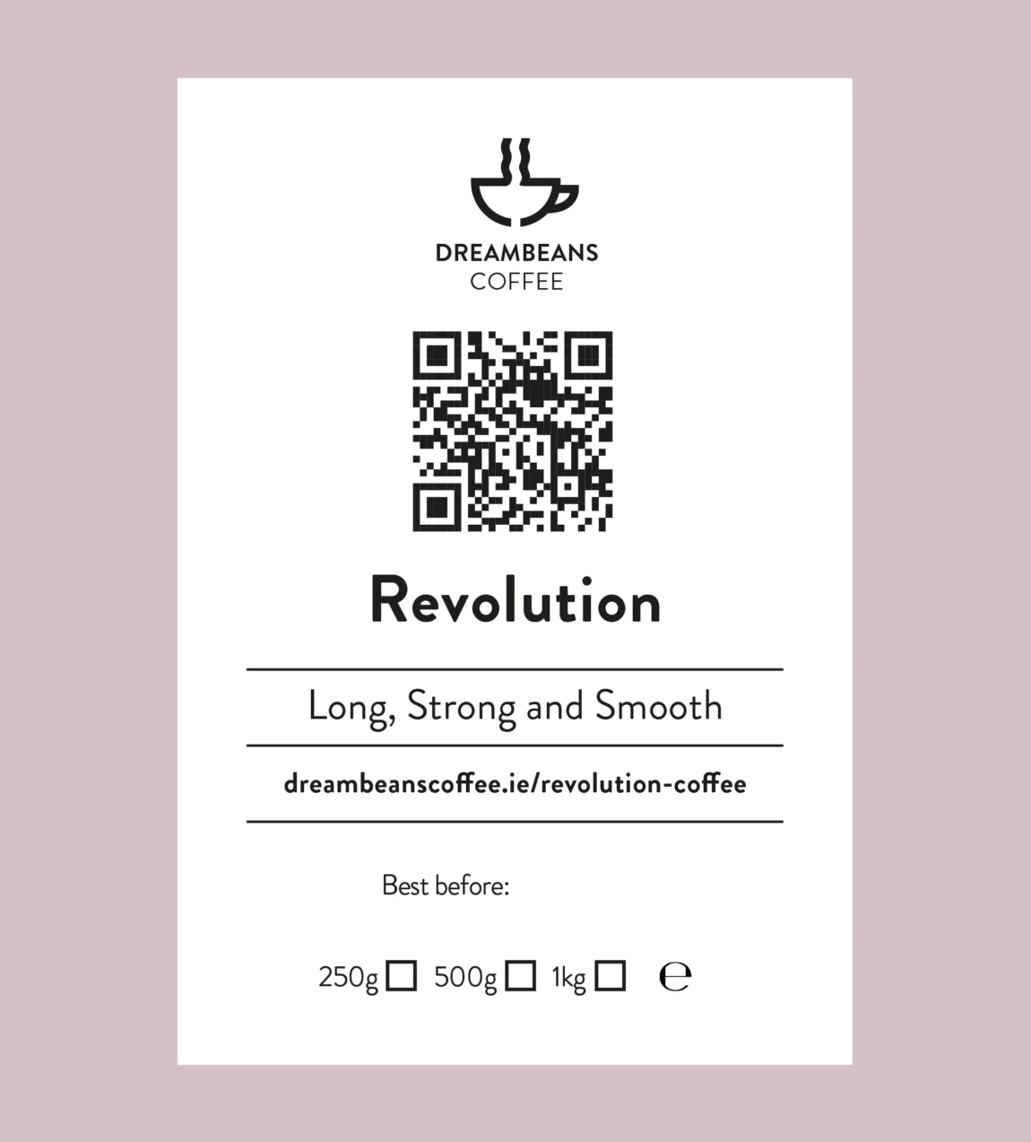 Revolution coffee blend. Coffee for cyclists.