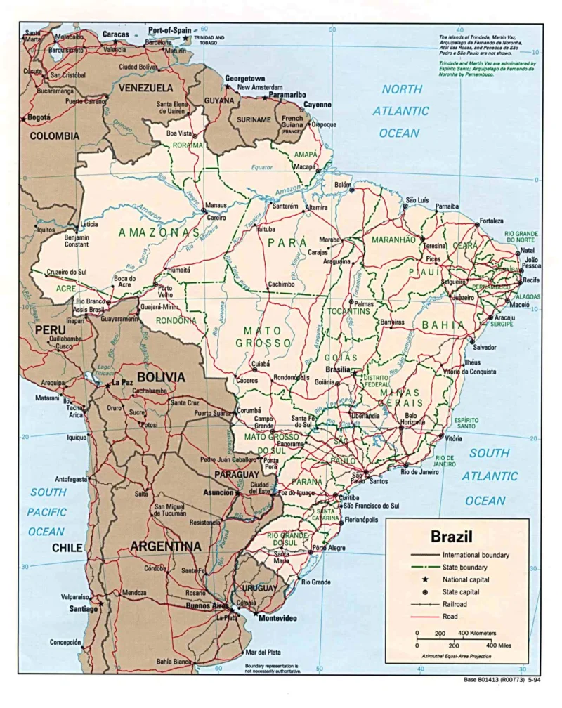 Brazil Map Brazil Map