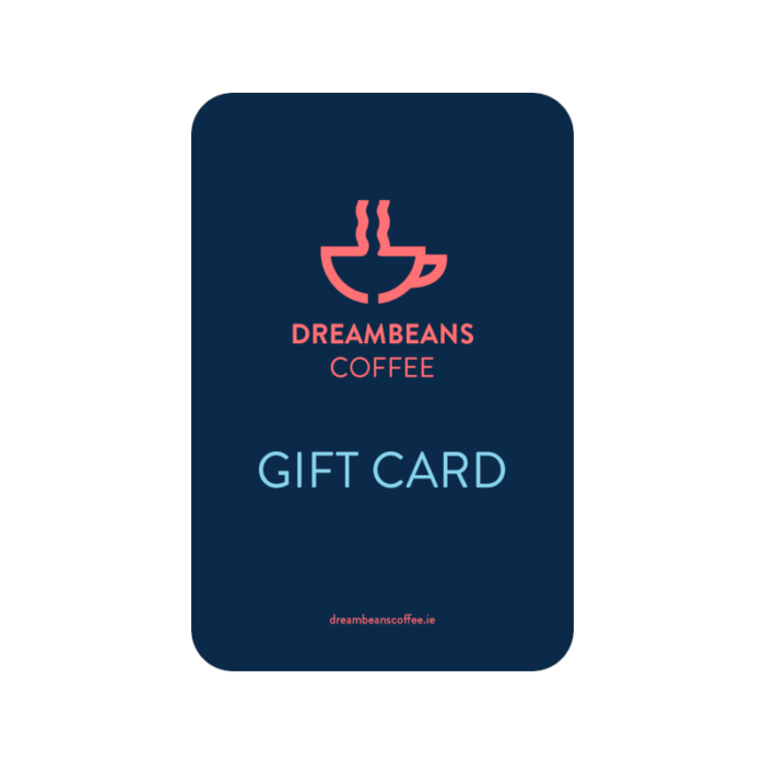 Coffee voucher gift card Dreambeans