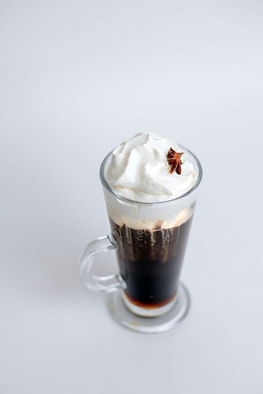 Irish Coffee: Coffee, Whiskey and Cream