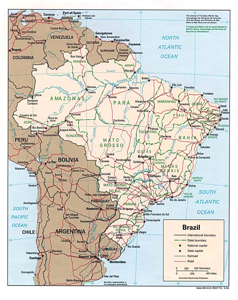 Brazil Map